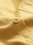 Shirt Collar Casual Cotton Shirt