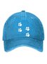 Dog offset printed baseball cap