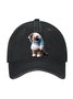 cat pure cotton baseball cap