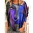 Loose Face Casual Blouse