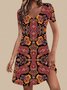 Women Printed Floral Knee-Length Dress