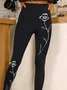 Floral Casual Tight Leggings