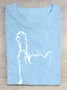 Casual Cat Loose T-Shirt