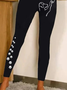 Dog Tight Jersey Casual Leggings