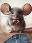 Heartfelt Little Mouse Love T-shirt