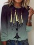 Halloween Regular Fit Casual T-Shirt