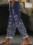 Casual Loose Floral Pants