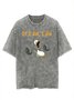 IF I DIE I DIE Distressing T-shirt