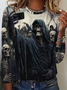 Crew Neck Loose Casual T-Shirt