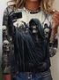Crew Neck Loose Casual T-Shirt
