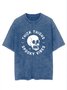 Loose Halloween Casual Crew Neck T-Shirt