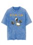 IF I DIE I DIE Distressing T-shirt