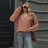 Women's Long Sleeve T-shirt Spring/Fall Black Plain V Neck Daily Going Out Casual Top