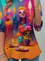 Casual Loose Halloween Crew Neck T-Shirt