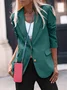 Casual Plain Blazer