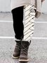 Halloween spider casual women's tight leggings