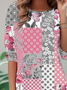 Jersey Casual Polka Dots T-Shirt