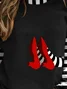 Women'S Halloween Printed Sweatshirt