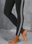 Tight Houndstooth Casual Leggings