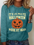 It's Always Halloween Inside My Head Jack O' Lantern T-Shirt