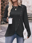 Casual Loose Crew Neck Blouse