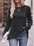 Casual Loose Crew Neck Blouse