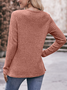 Casual Loose Crew Neck Blouse