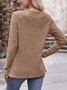 Casual Loose Crew Neck Blouse