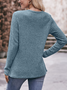 Casual Loose Crew Neck Blouse