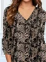 Cashew Flowers Casual T-Shirt