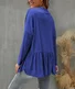 Plain Casual Crew Neck Loose Jacket
