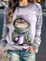 Casual Cat Sweatshirt