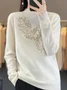 Hot Drilling Casual Plain Sweater
