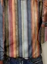 Casual Abstract Stripes Crew Neck T-Shirt