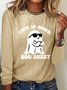 Halloween casual round neck women's T-shirt