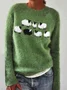 Casual Loose Crew Neck Sweater