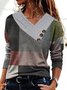 Casual Asymmetrical Buckle Jersey T-Shirt