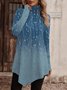 Turtleneck Casual Blouse