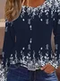 Loose Casual Jersey Crew Neck T-Shirt