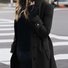 Casual Buckle Stand Collar Loose Coat