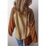 Lace Crew Neck Casual Sweatshirt