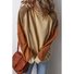 Lace Crew Neck Casual Sweatshirt