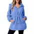 Loose Casual Shawl Collar Sweatshirt