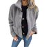 Casual Shirt Collar Teddy Jacket