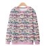Santa Claus Casual Crew Neck Sweatshirt