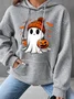 Casual Halloween Loose Hoodie