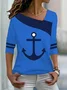 Casual Loose Others Blouse