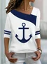 Casual Loose Others Blouse