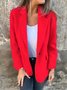 Shawl Collar Casual Jacket