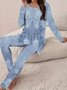 Casual Jersey Loose Two-Piece Set